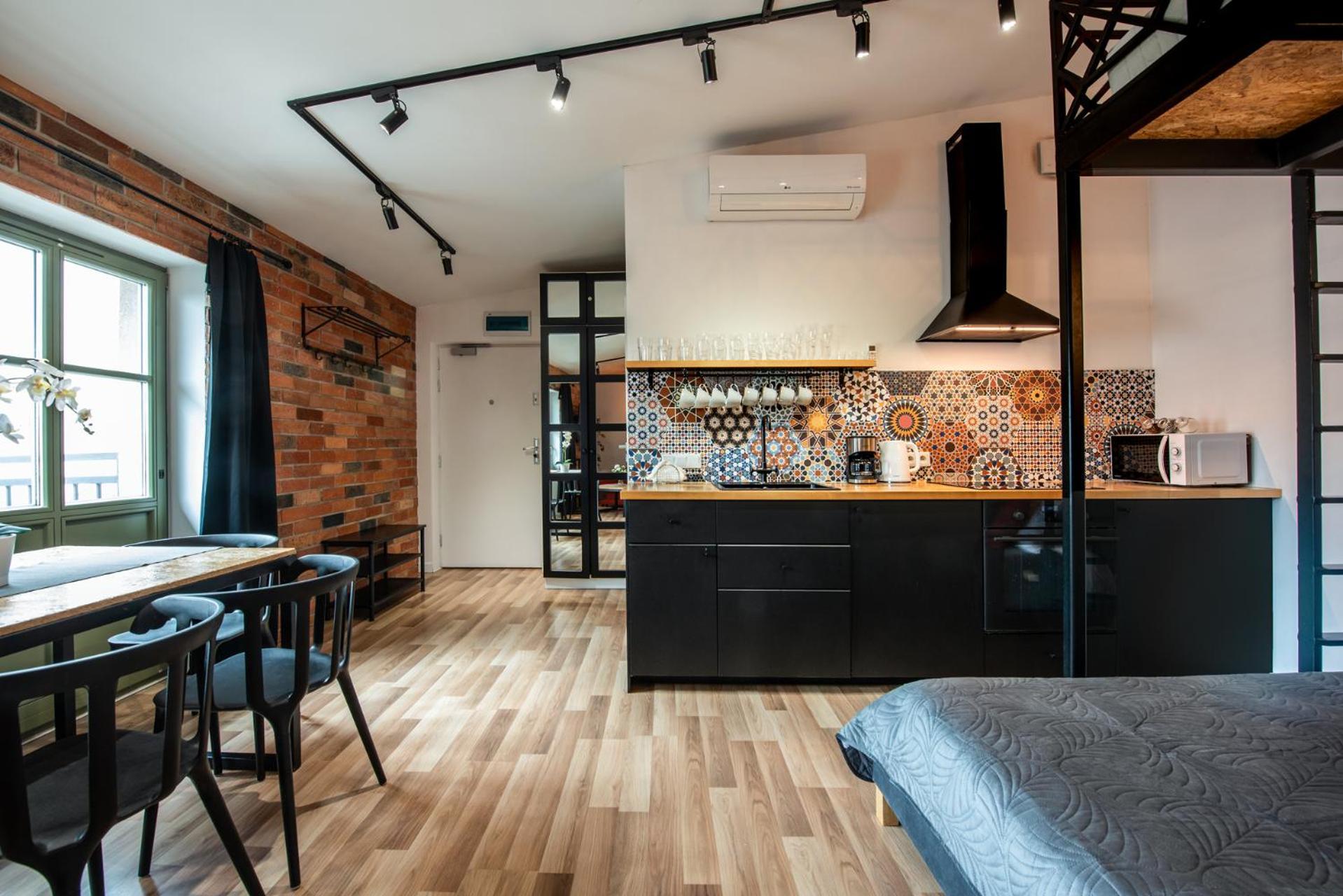 Modern Apartment Arizona Studio Old Town Dietla Balcony Krasków Eksteriør bilde