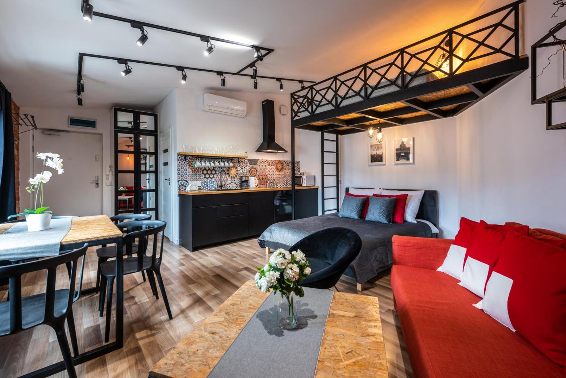 Modern Apartment Arizona Studio Old Town Dietla Balcony Krasków Eksteriør bilde