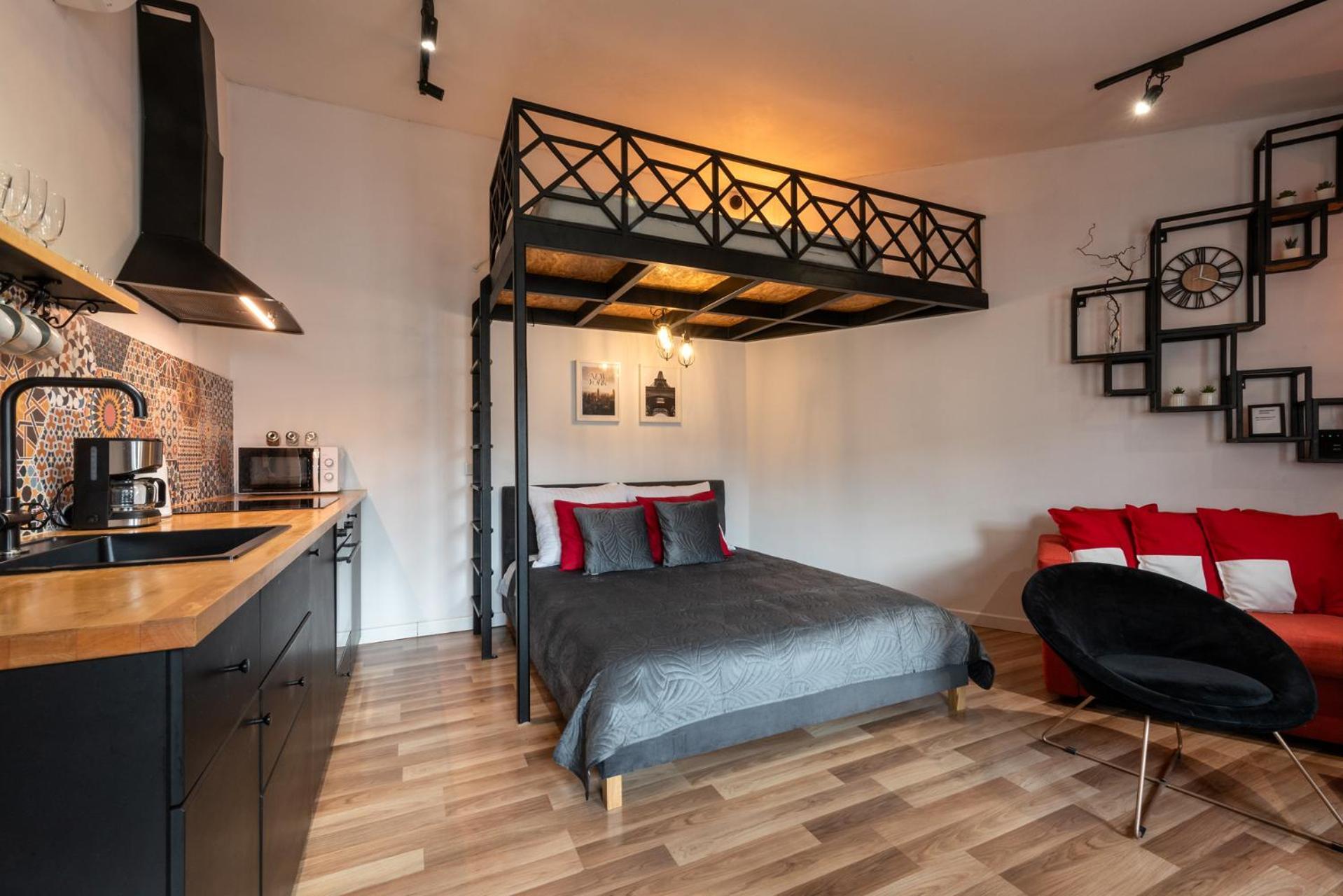 Modern Apartment Arizona Studio Old Town Dietla Balcony Krasków Eksteriør bilde