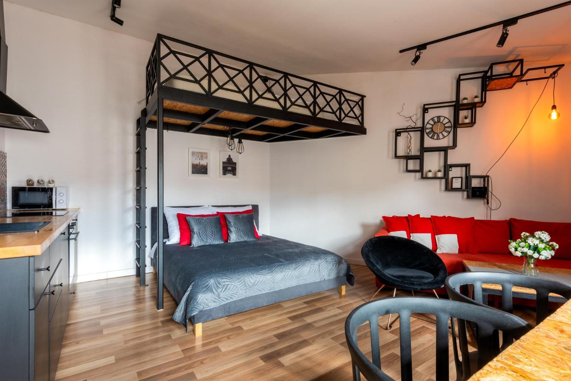 Modern Apartment Arizona Studio Old Town Dietla Balcony Krasków Eksteriør bilde